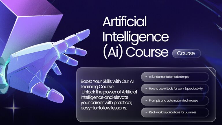 Artificial Intelligence (AI) Course